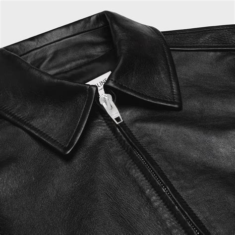 CLASSIC AVIATOR BLOUSON JACKET IN SOFT LAMBSKIN